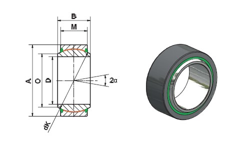 GE-EW (-2RS)-Drawing