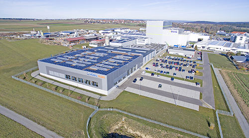 Production hall, photovoltaic, regenerative energy, energy efficiency